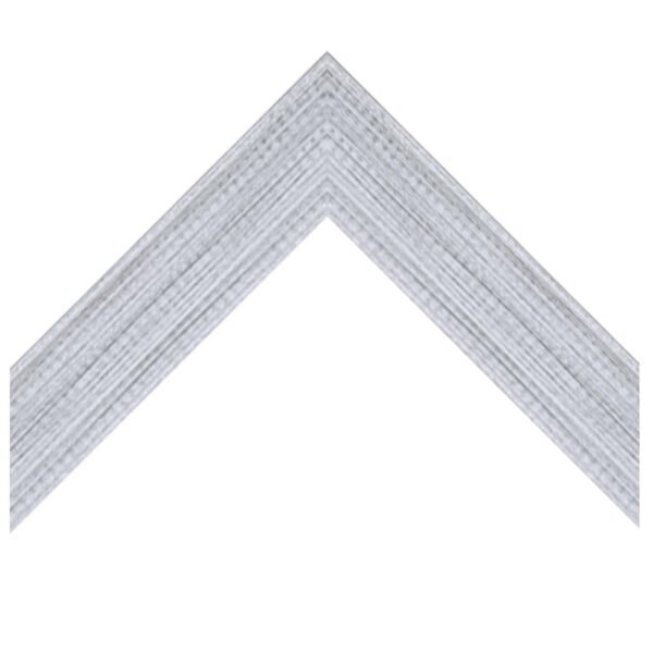 Prismis Rectangular Wall Mirror Gray & White Finish Modern Style – Vertical & Horizontal Mount – Made in USA - Image 3
